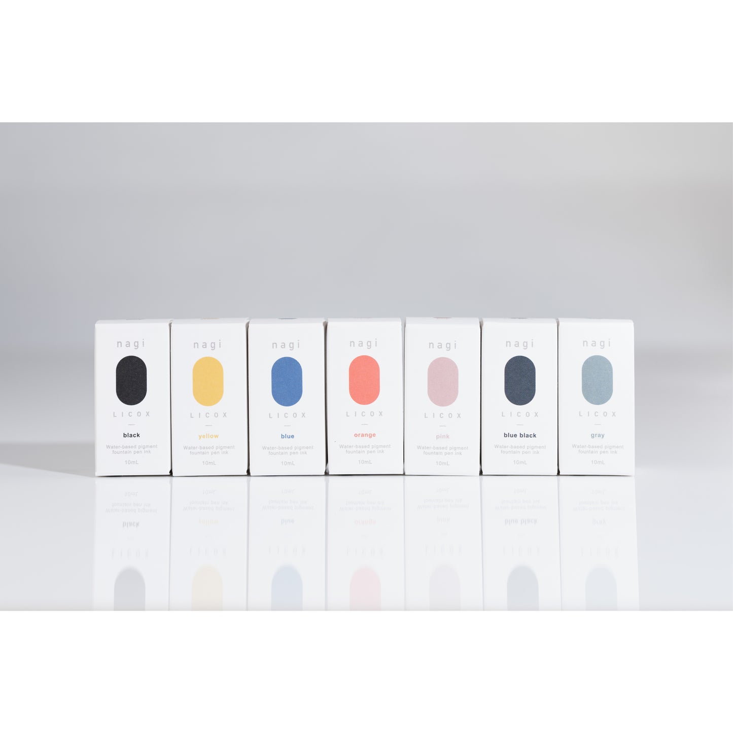 nagi水性顔料万年筆インク10mL　ブラック