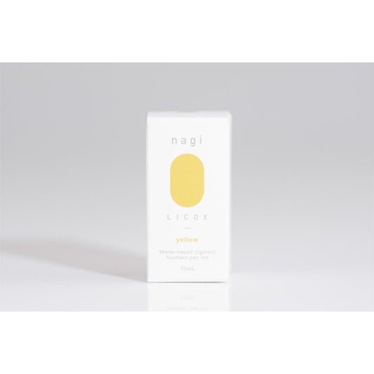 nagi水性顔料万年筆インク10mL　イエロー