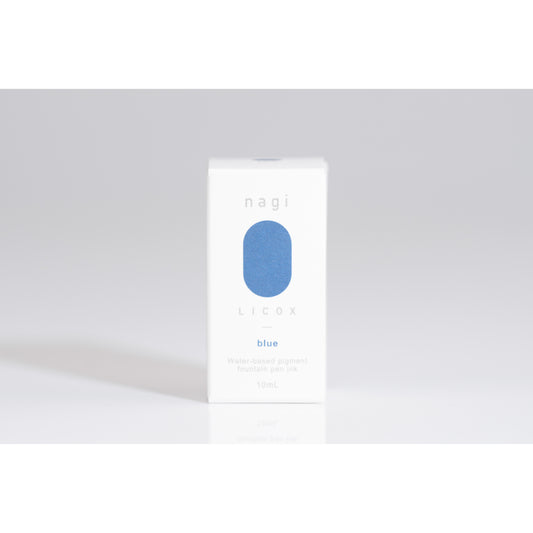 nagi水性顔料万年筆インク10mL　ブルー