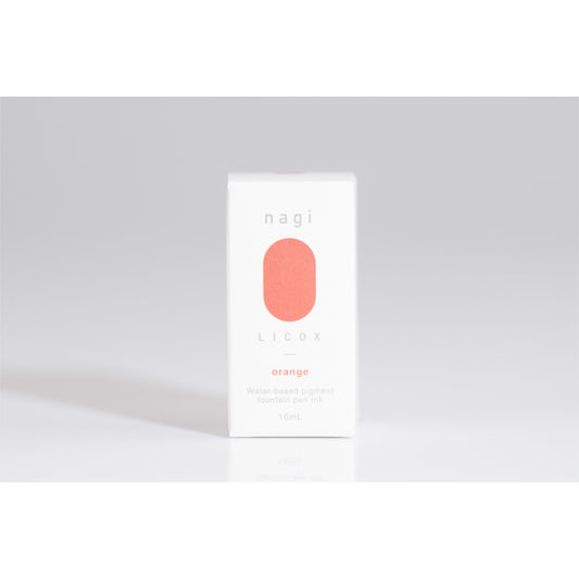 nagi水性顔料万年筆インク10mL　オレンジ