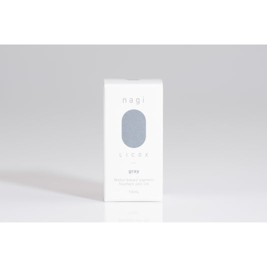 nagi水性顔料万年筆インク10mL　グレー