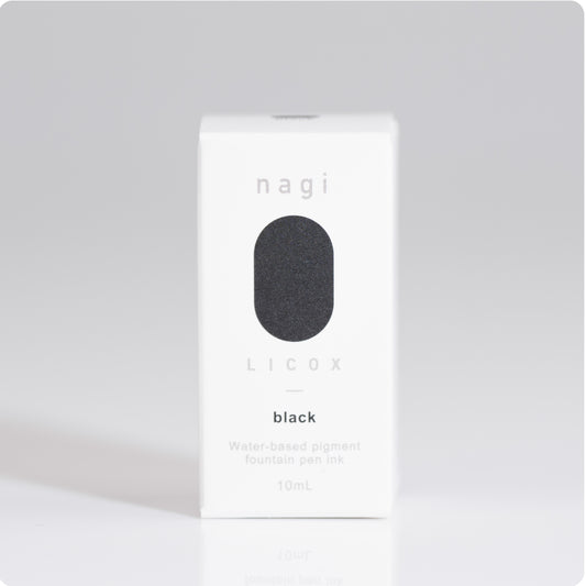 nagi水性顔料万年筆インク10mL　ブラック