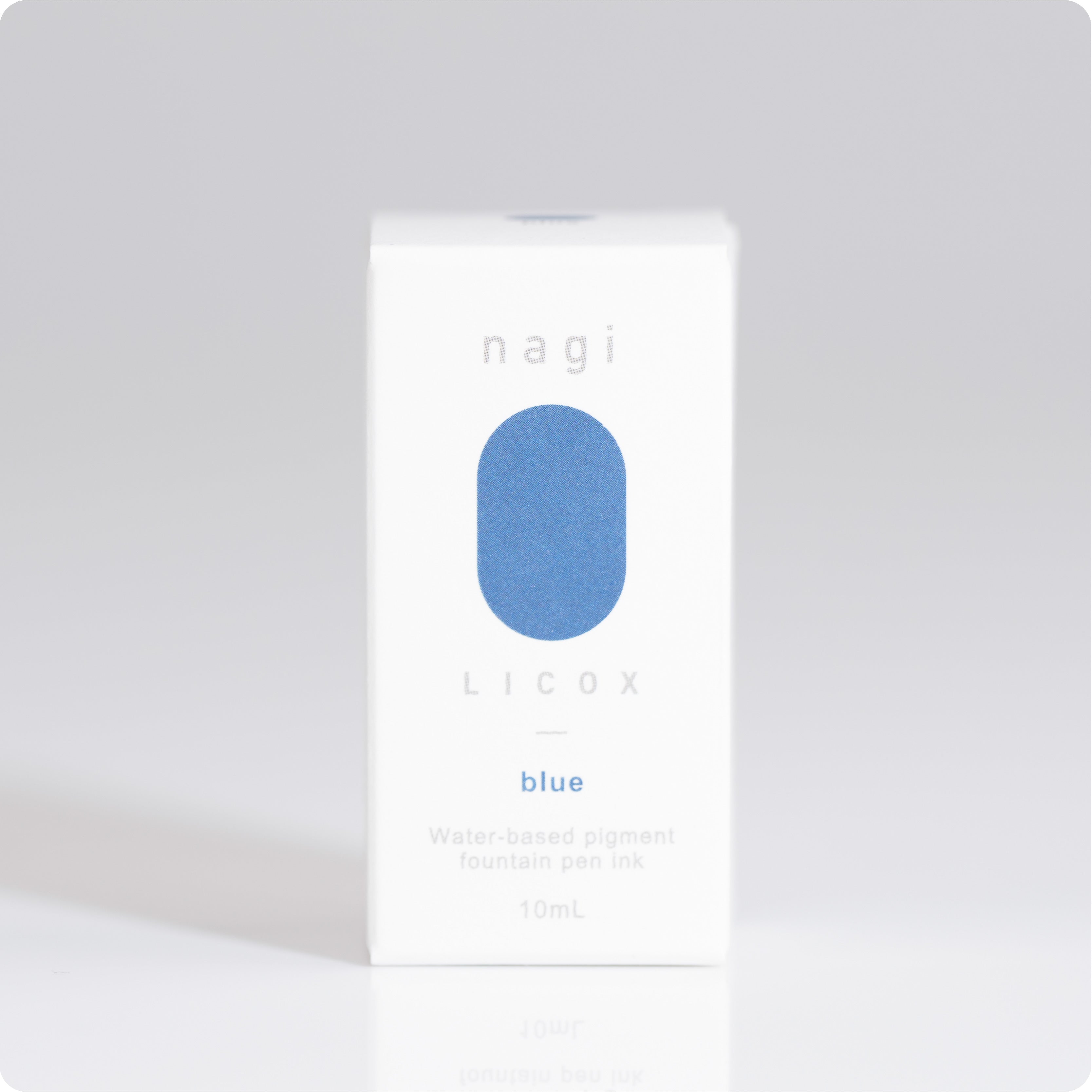 nagi水性顔料万年筆インク10mL ブルー – 株式会社ライコックス
