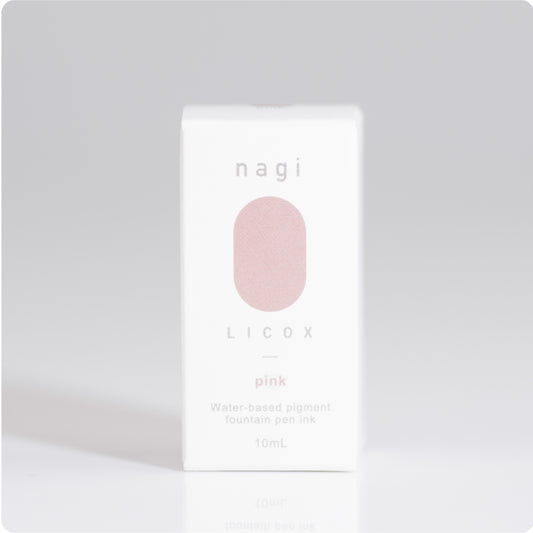 nagi水性顔料万年筆インク10mL　ピンク