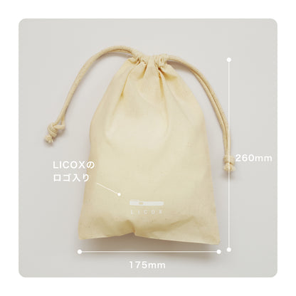 LICOXオリジナル巾着（ギフト包装対応）