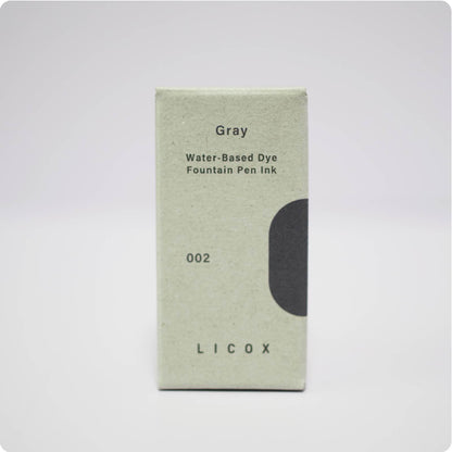 Tinta pigmentada a base de agua Nagi para pluma estilográfica, 10 ml, gris