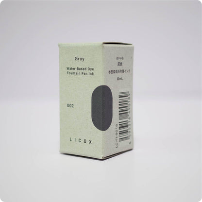 Tinta pigmentada a base de agua Nagi para pluma estilográfica, 10 ml, gris