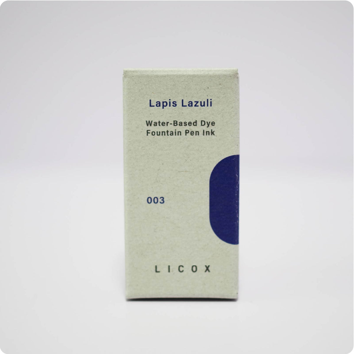 Tinta pigmentada a base de agua Nagi para pluma estilográfica, 10 ml, gris